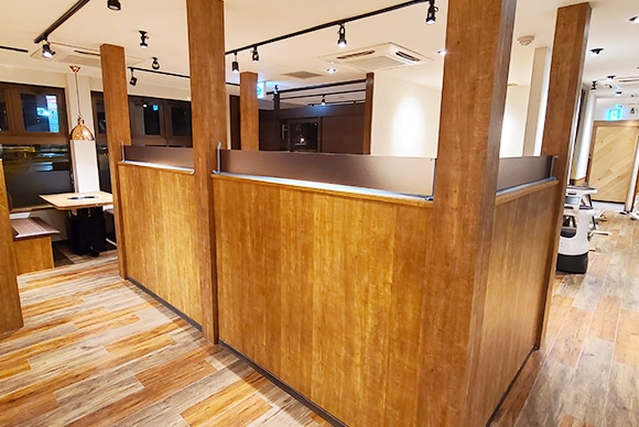 化粧フィルム施工