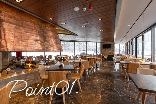 天然木化粧フィルム（サンフット）を使った内装